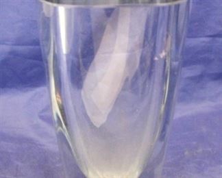 367 - Swedish Signed Art Glass Vase - Stromberg 8 1/2" tall