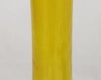 405 - Amber glass vase 20" tall