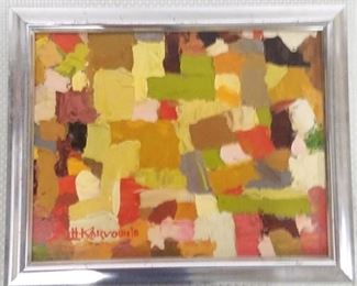 450x - Artist signed oil painting 13 x 16