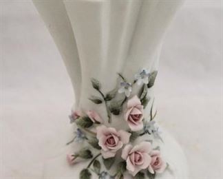 465 - Lefton china vase 7" tall
