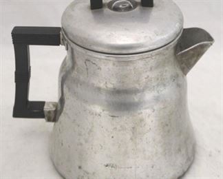 478 - Metal coffee pot 8 1/2 x 7 1/2