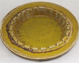 493 - California Art pottery ashtray 10 1/2" round