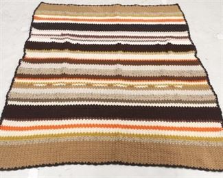 498 - Afghan blanket 60 x 50