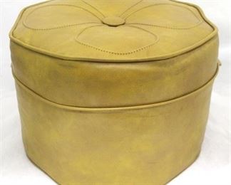 531 - Vintage ottoman 17 x 13 1/2
