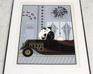 602 - "Opening Night " by Del Valle with COA #180/395 Signed 24"X 35"