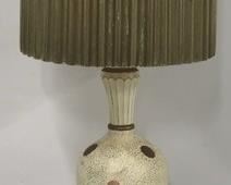 628 - Monumental vintage table lamp 42 tall