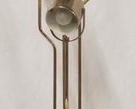 655 - Sonneman brass 4 light brass floor lamp 65" tall