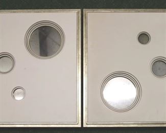 656 - Pair wall hanging frames 17 x 17