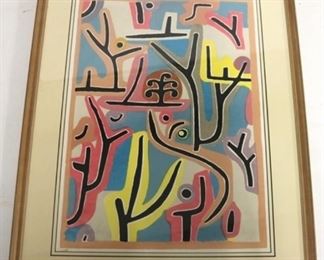680 - Framed painting 32 x 25