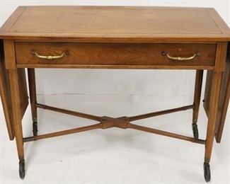 760 - Tomlinson Sophisticate X Base drop side bar cart 29 x 38 1/2 x 19