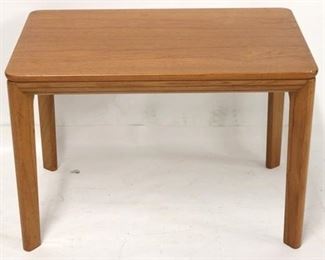 777 - Mid Century Modern Vejle Stole Mobelfabrik table 19 x 29 x 19.75