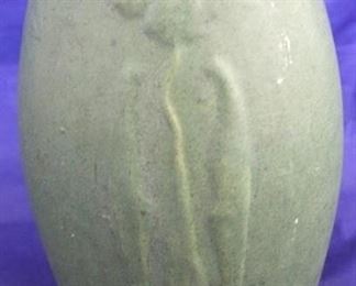 1026 - Art pottery vase 9" tall