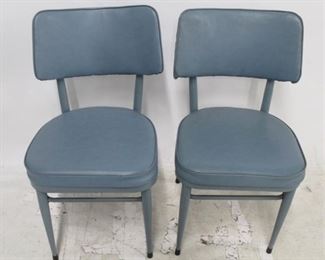 1281 - Pair of Matching Mid Century Chairs 31" x 16" x 13"