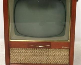 2621 - Vintage RCA Victor Super swivel TV 37 x 26 x 18 1/2