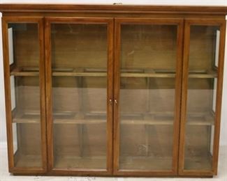 2652 - Lighted hutch top only - no glass for shelves 48 x 64 x 13 1/2