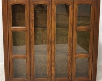 2653 - Lighted hutch top only - no glass for shelves 56 x 60 1/2 x 14