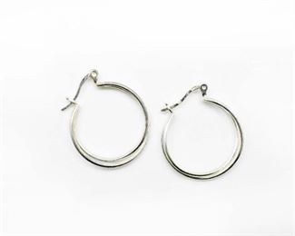 Sterling Silver Loop Earrings