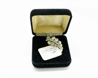 Vintage Rhinestone Pin (Brooch)