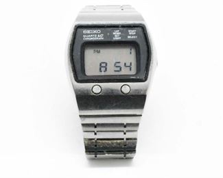 Seiko 0634-5009 Digital Chronograph Wrist Watch