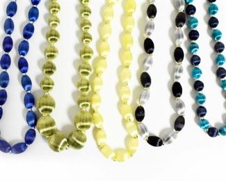 5 Multicolored Necklaces