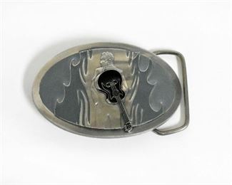 Jonny Cash Belt Buckle - Ring of Fire