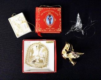 Various Holiday Ornaments