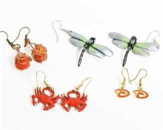 Firefly - Crab - Diamondback - Dangle Earrings