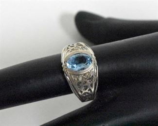 Sterling ESPO Ring - Size 7 1/2