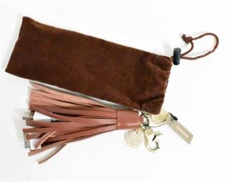 Chicos Tech Tassel Apple Android Charging Keychain