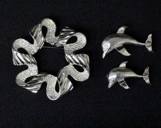 3 Brooches - 2 Gerrys & 1 Sarah Coventry