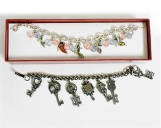 2 Charm Bracelets