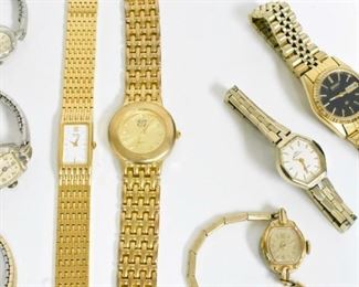 8 Various Wrist Watches