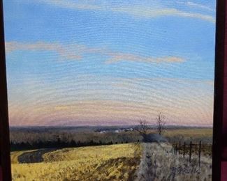 Ben Darling Framed Painting Lot 3