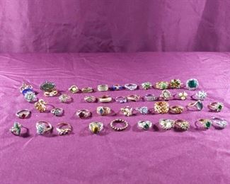 Costume Jewelry - Rings Lot 3