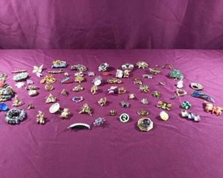 Costume Jewelry Pin and Brooches