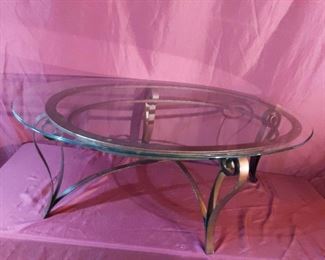 Glass Top Coffee Table
