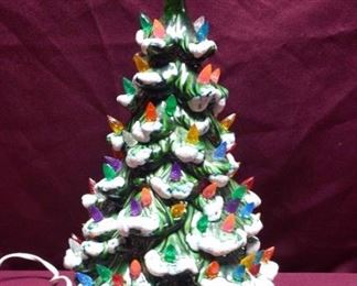 Ceramic Christmas Tree Lot 2