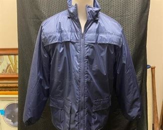 Blue Habands Ice House Parka Medium Warm Winter Coat Jacket