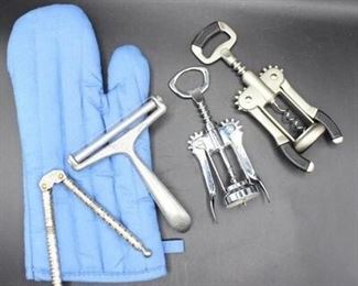 Lot of Vintage and Modern Kitchen Utensils