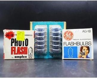 Vintage AG1B Camera Flash Bulbs Various Brands