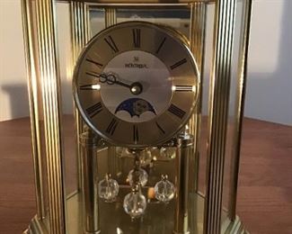 Brass Montreux Anniversary Mantel Clock