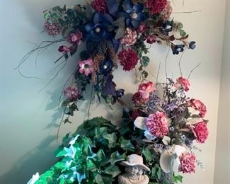 Faux Plants Sculpture