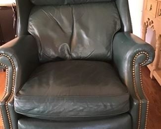 Hancock Moore Leather Recliner