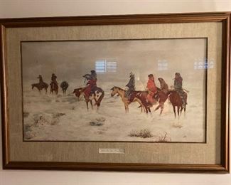 Lost In The Snow Print