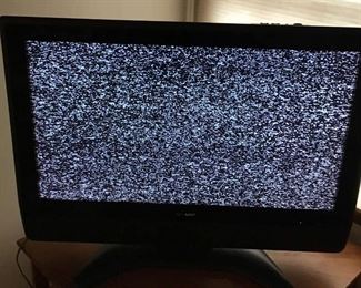 Sharp TV And Sony BluRay Player