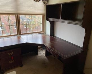 Sligh Desk and File Cabinet