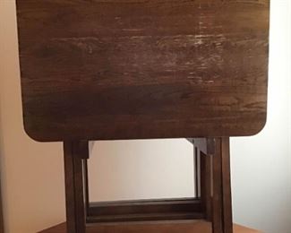 Solid Wood TV Trays Stand