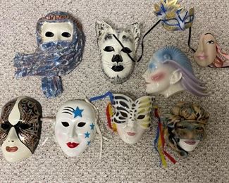 Wall Hanging Masks