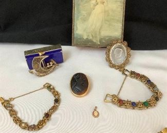 Goldette and Vintage Cameos