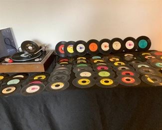 JVC and 45s
